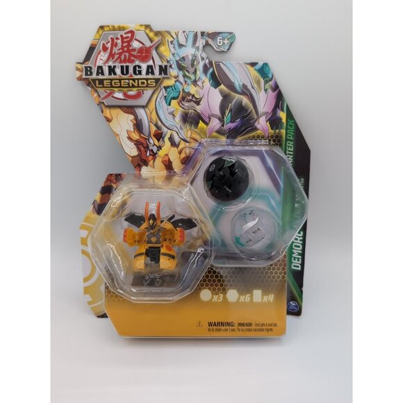 Demorc Ultra Starter Pack Colossus Barbetra Bakugan Legends Demorc Bakugan 6+ - Picture 1 of 2